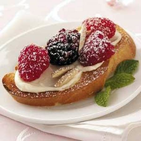 Berries - Sweet Berry Bruschetta