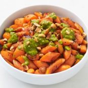 Roasted Carrots with Pesto