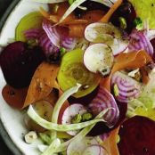 RAW ROOT VEGETABLE SALAD FROM 'JOY OF KOSHER'