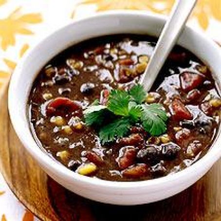 Spicy Black Bean Soup