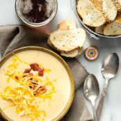 Chorizo Con Queso with Newcastle Brown Ale