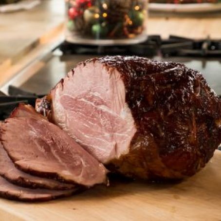 Ham with Raspberry Mustard