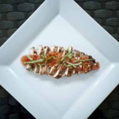 Balsamic Chicken With Fresh Tomato Sauce