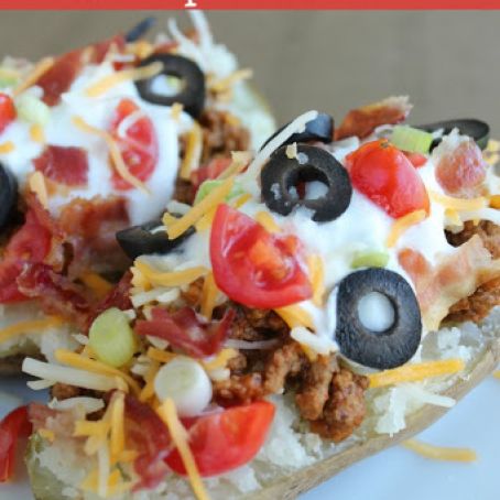 Loaded Baked Potato Tacos
