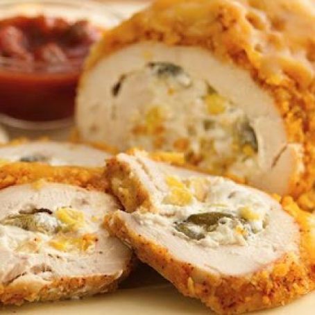 Southwestern Cheese-Stuffed Chicken Roll-Ups
