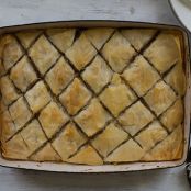 Pumpkin Spice Baklava with Walnuts