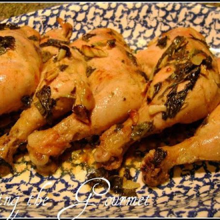 Lemon-Basil Baked Chicken