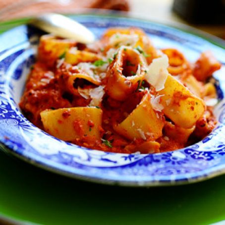 Roasted Red Pepper Pasta - Pioneer Woman