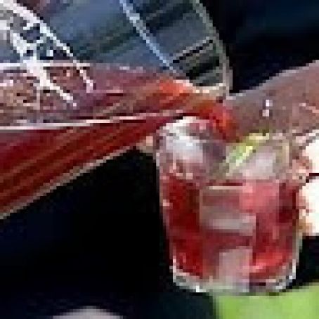 Pomegranate Breakfast Soda