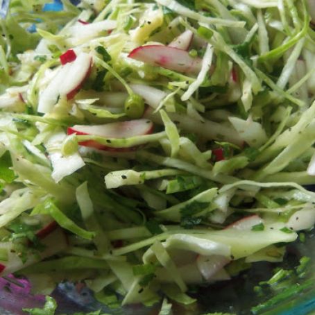 Crunchy Cilantro Slaw