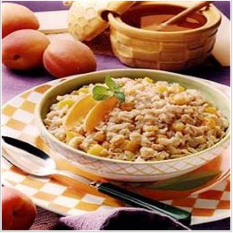 Apricot Honey Oatmeal