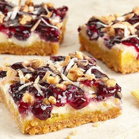 Blueberry Lemon Snack Bars