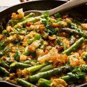 Spanish Asparagus Revuelto