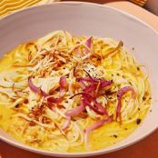 Coconut Rice Noodles with Ginger and Turmeric