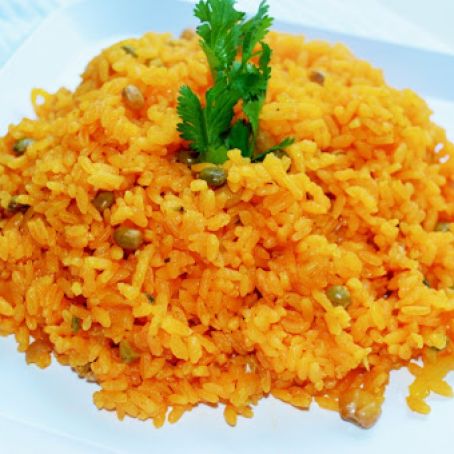 Rice With Green Pigeon Peas