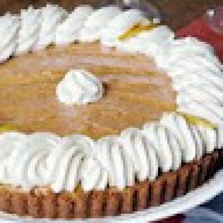 Pumpkin Banana Mousse Tart