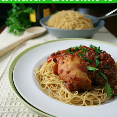Crockpot Chicken Cacciatore