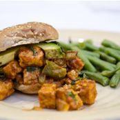 BBQ Tempeh with Avocado