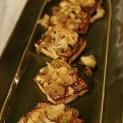 Tofu & Cauliflower with Capers & Pine Nuts