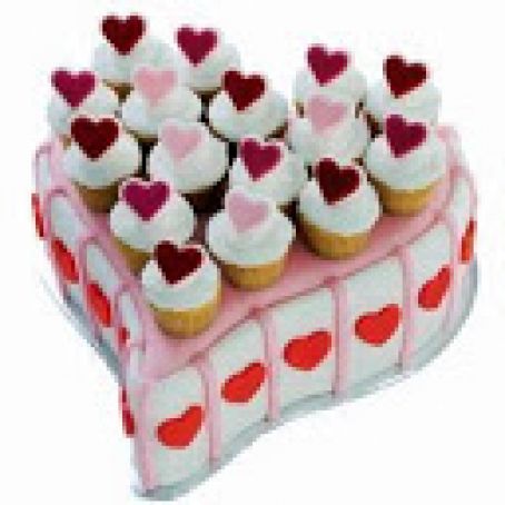 Valentine Cupcake Cake