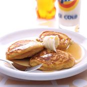 Sweet-Potato Pancakes with Honey-Cinnamon Butter