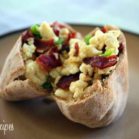 Guiltless Egg and Bacon Sandwich