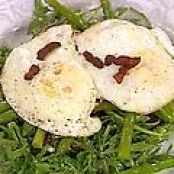 Grilled Asparagus with Poached Egg and Parmesan