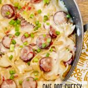 One Pot Cheesy Sausage Pasta