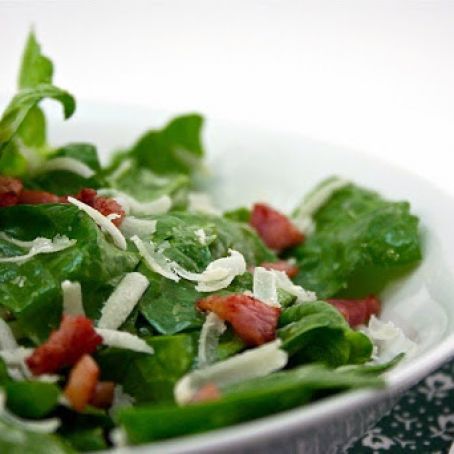 ENSALADA DE ESPINACAS CON ADEREZO DE MIEL