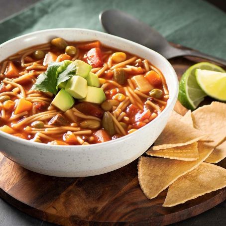 Easy Mexican Fideos Soup Easy Mexican Fideos Soup