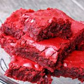 Red Velvet Brownies (Pinterest)