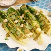 Grilled Romaine with Balsamic Dressing (Valerie Bertinelli)