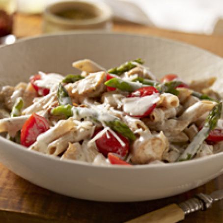 Fresh Asparagus, Tomato & Chicken Penne