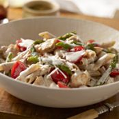 Fresh Asparagus, Tomato & Chicken Penne