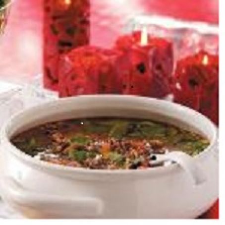 Sausage and Wild Rice Soup