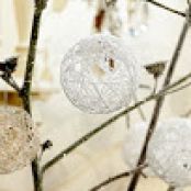 Snowy Balloon Ornaments*
