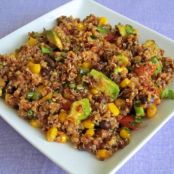 Soy Chorizo Quinoa Salad