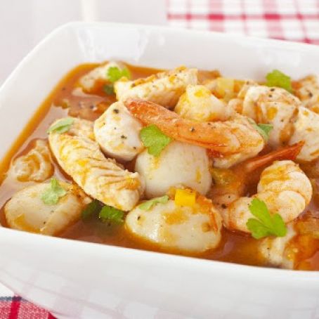 Venetian Shrimp and Scallops