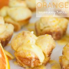 Mini Orange Monkey Rolls