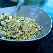 Quinoa with Corn, Scallions, and Mint