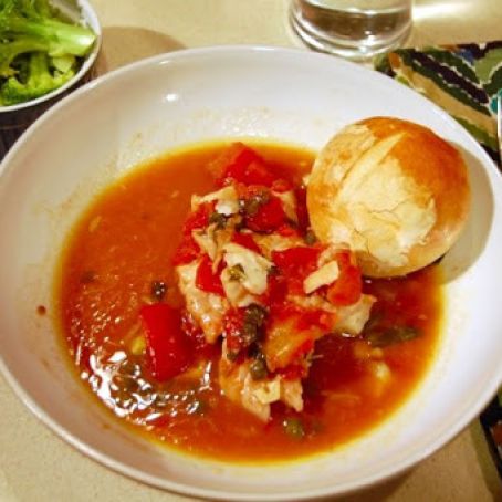 Tilefish in Red Sauce
