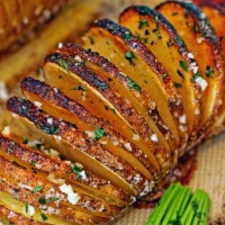 Hasselback Potatoes (Potato Fans)