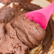2-Ingredient Chocolate Fudge Frosting