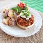 burger - Buffalo Chicken Burgers