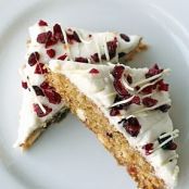 Cranberry White Chocolate Bars