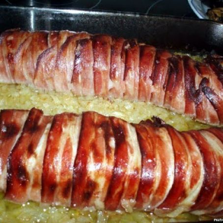 SOLOMILLO AL HORNO CON TOCINO