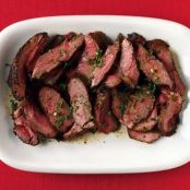 Grilled Leg of Lamb with Ancho Chile Marinade (Bon Apetit)