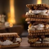 Dark Chocolate and Banana S'mores