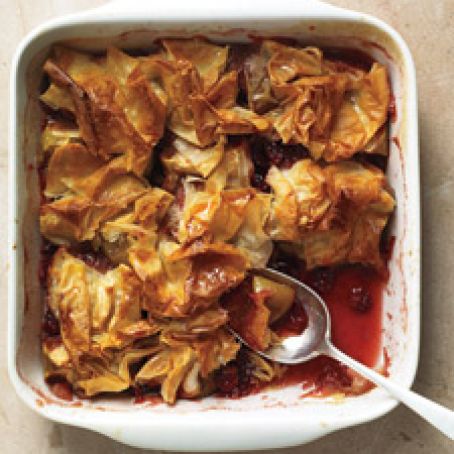 Cinnamon Apple Cranberry Crunch