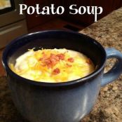 EASY CROCKPOT POTATO SOUP